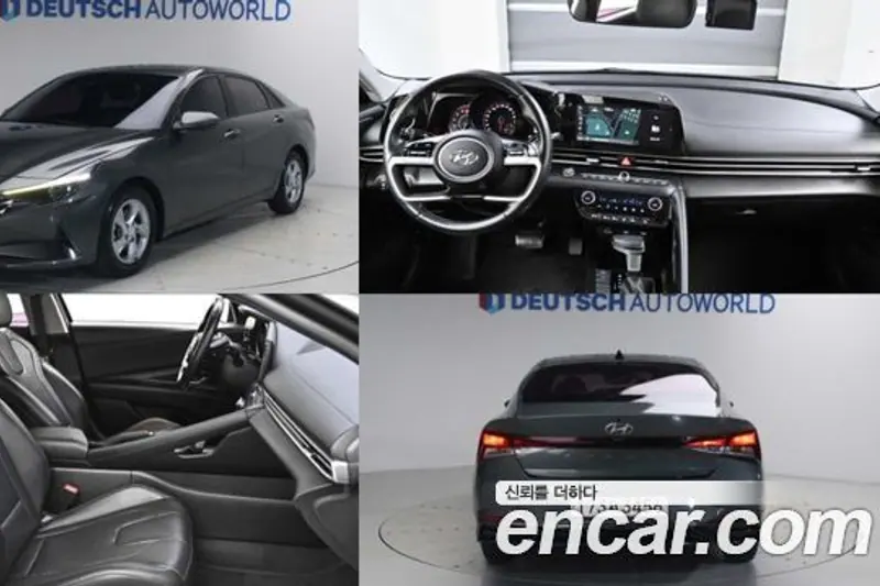 2021 Hyundai Avante (CN7) 1.6 Modern — фото из объявления Encar